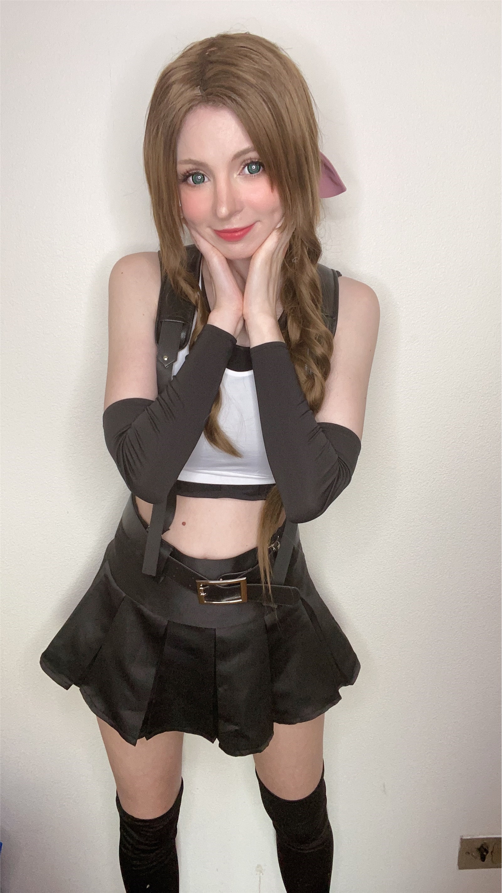 cos Peach milky - Aerith Tifa Swap(56)